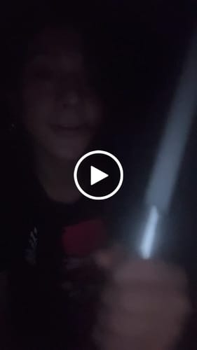 Customer video review of The Lego lightsaber