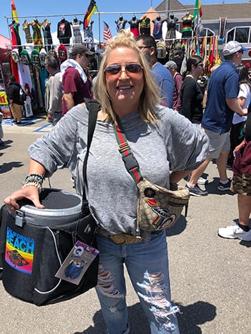 Customer photo review of 32 Can Cooler & Seat