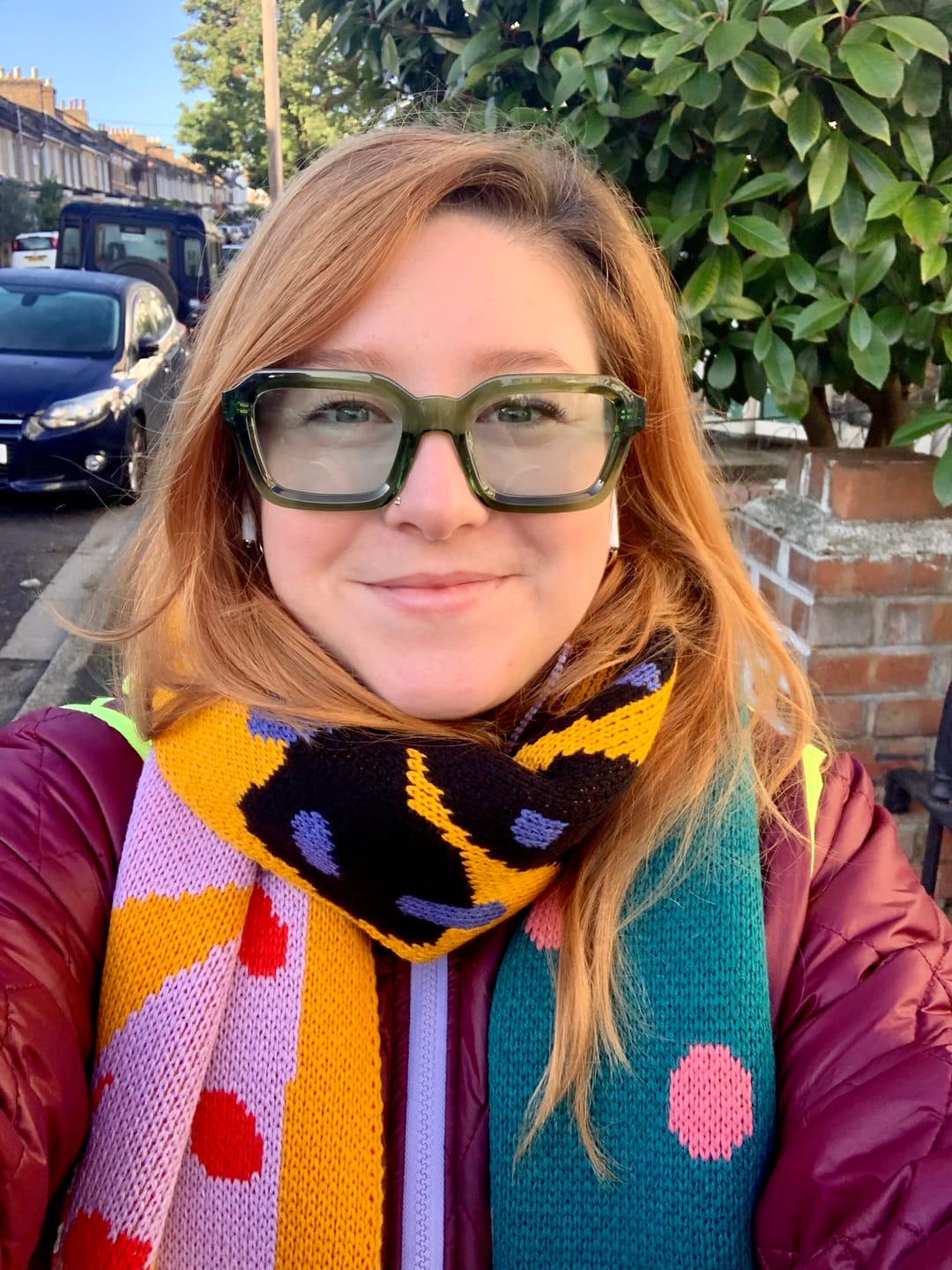 Customer photo review of Cacti Yellow Scarf