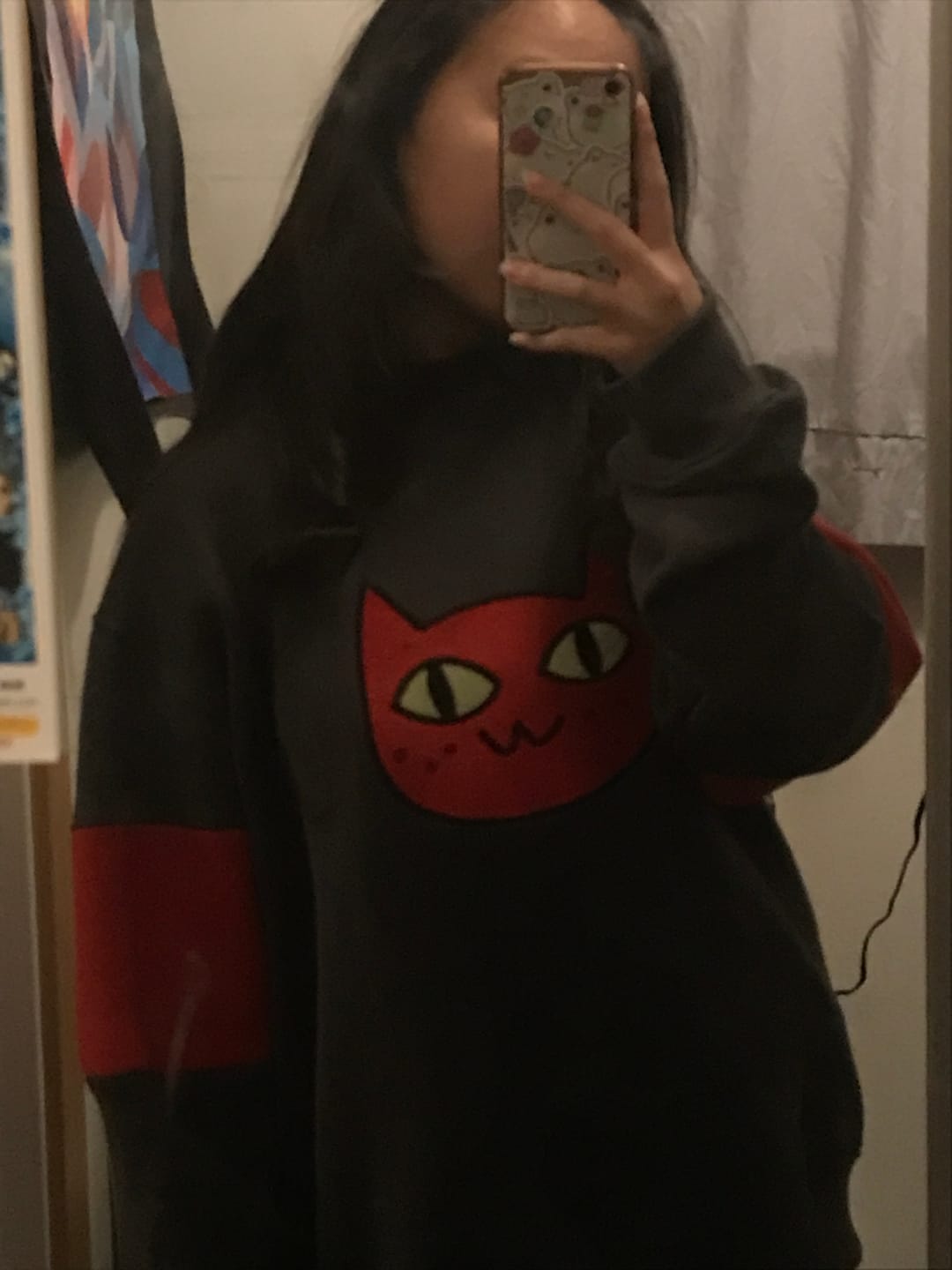 Customer photo review of Cat Sweater