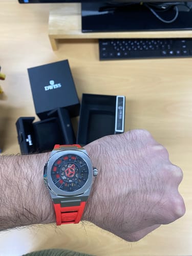 Customer photo review of M3S-red-rubber