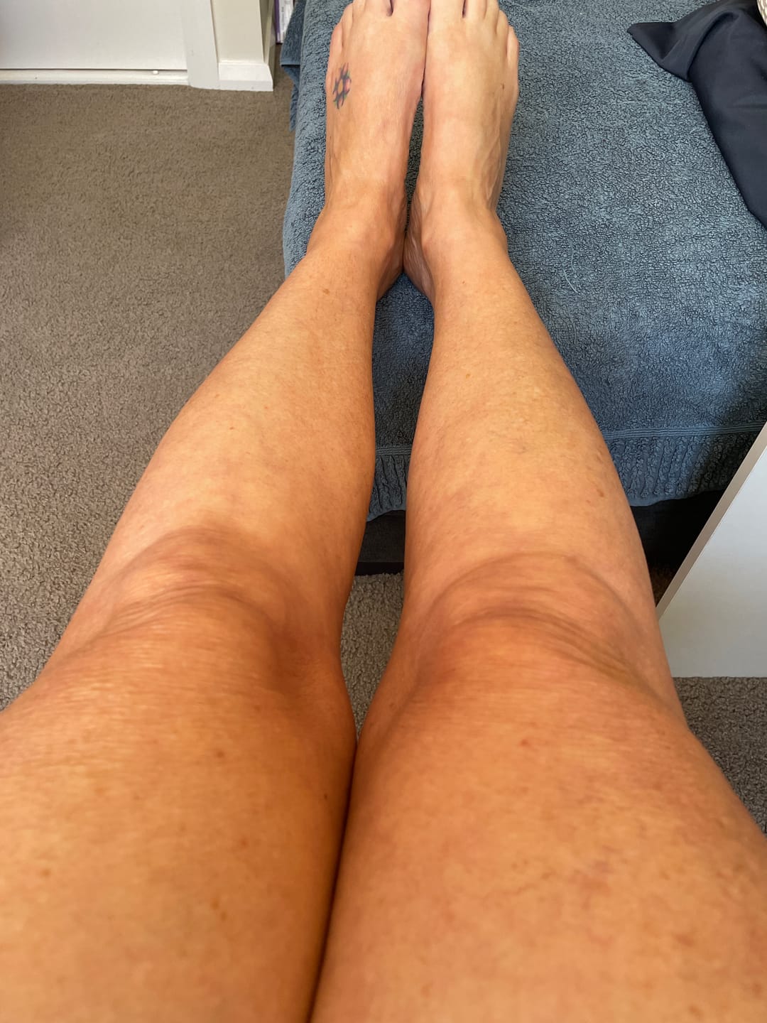 Customer photo review of Bronzing Custard Gradual Tan