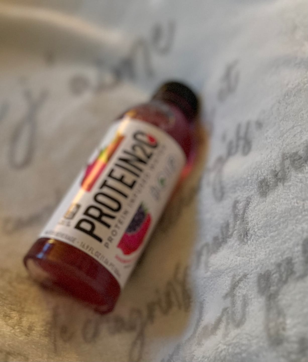 Customer photo review of Protein2o - Eau infusée protéinée + Électrolytes (500mL)