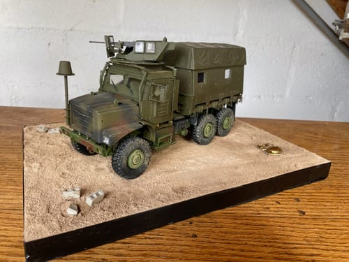 Customer photo review of Trumpeter MK.23 MTVR with Armor Protection Kit 01080 1:35