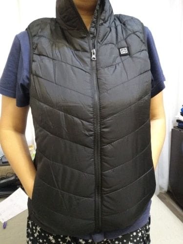 Customer photo review of Veste Chauffante Confort sans Manches (+Batterie Offerte)