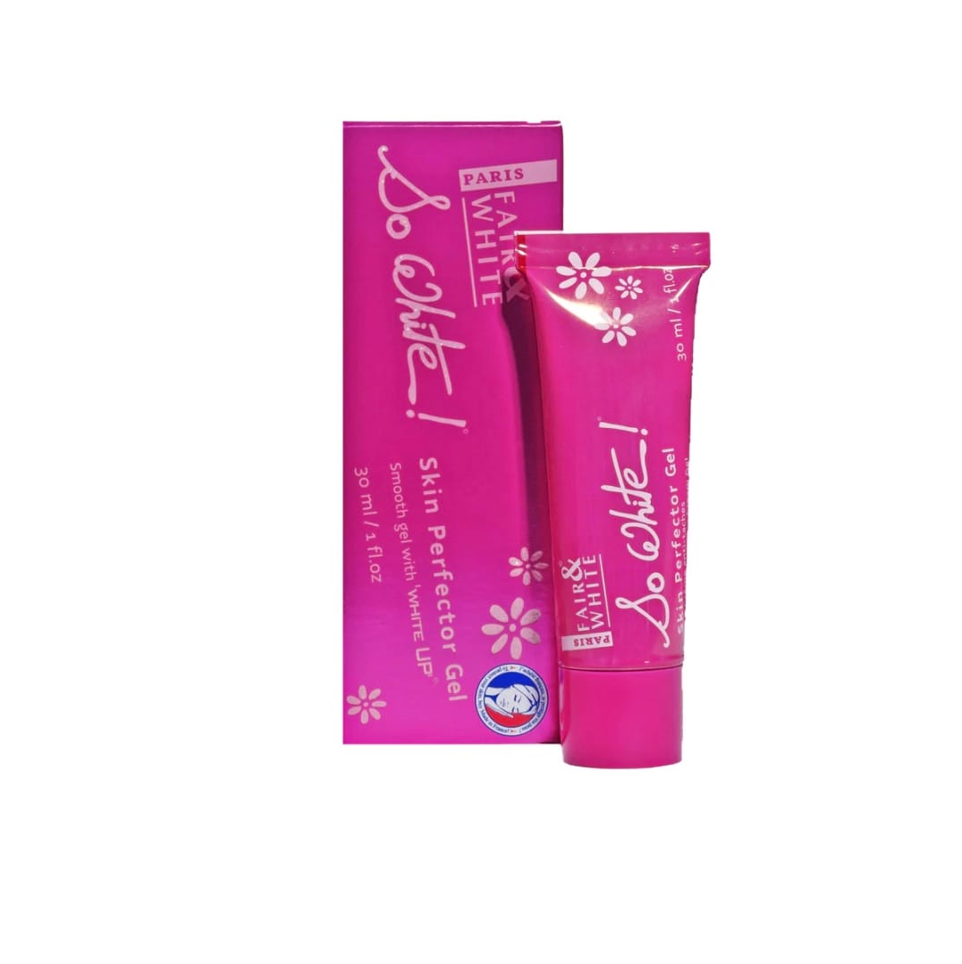 Customer photo review of Fair and White So White Skin Perfector Gel 30ml / 1 fl oz