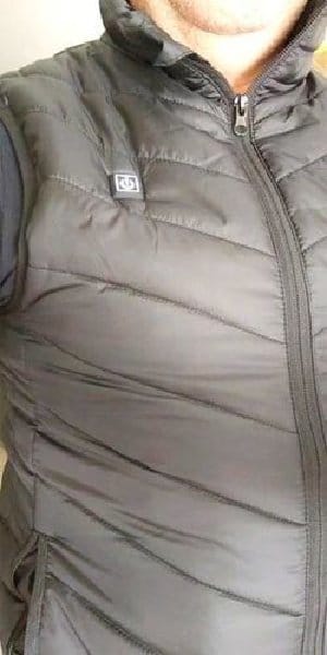 Customer photo review of Veste Chauffante Confort sans Manches (+Batterie Offerte)
