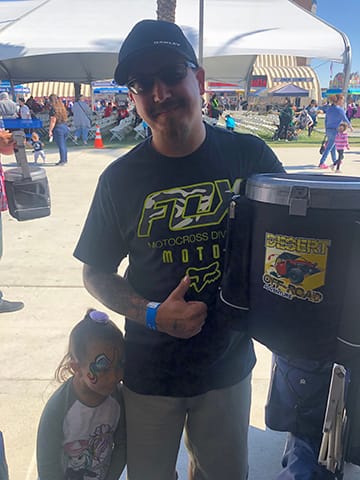 Customer photo review of 32 Can Cooler & Seat