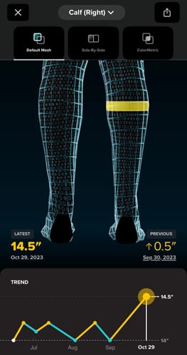 Customer photo review of Calf Buster