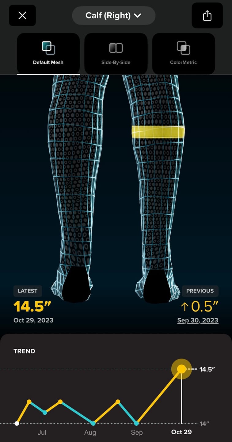Customer photo review of Calf Buster