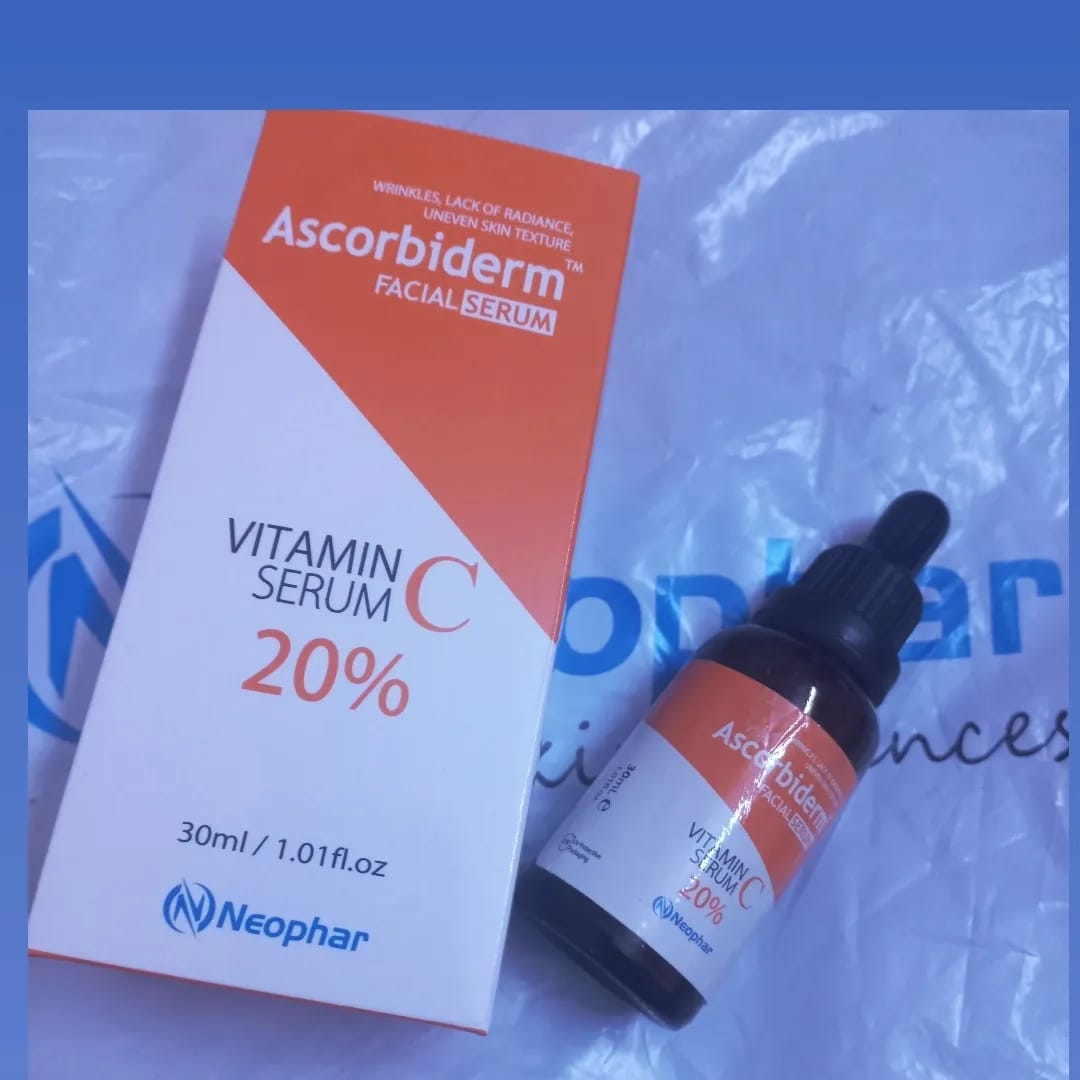 Customer photo review of Ascorbiderm Vitamin C Facial Serum 20%