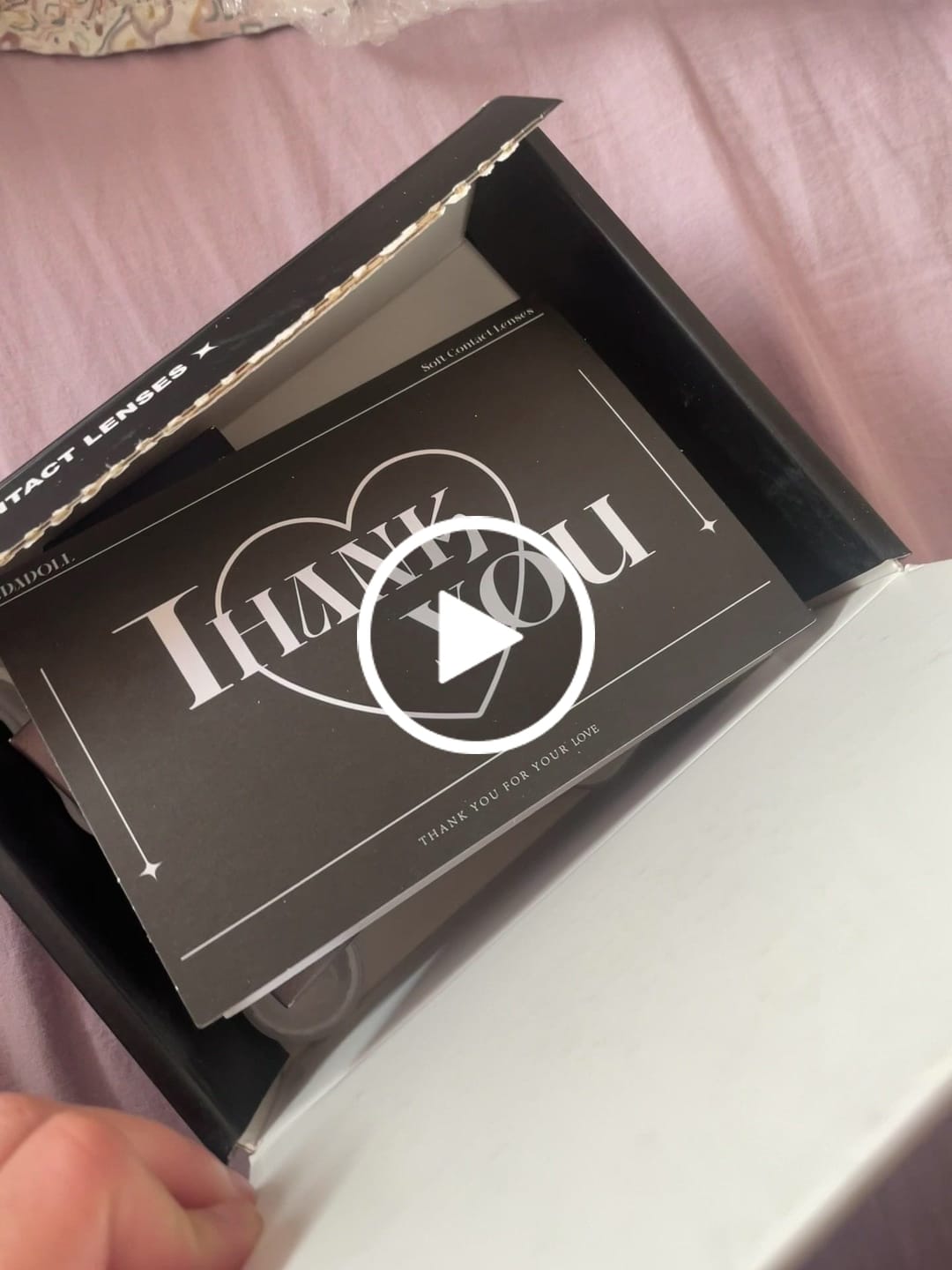 Customer video review of 2Dadoll Calico Brown Contact Lenses(1 pair/6 months)