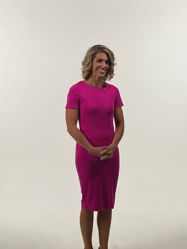 Customer photo review of Brigitte Brianna Little Black Dress