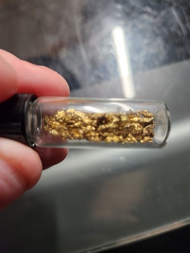 Customer photo review of *BOGO* Goldn Paydirt '$5,000 Nugget Giveaway' - Gold Panning Paydirt Concentrate