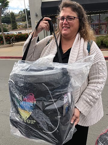 Customer photo review of 32 Can Cooler & Seat