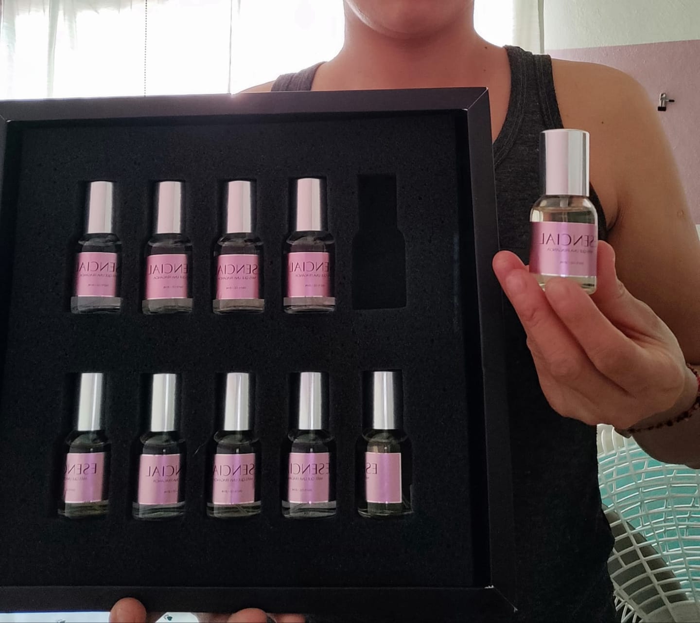 Customer photo review of Set "Más Vendidos Mujer" 10 Perfumes
