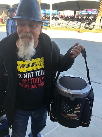 Customer photo review of 32 Can Cooler & Seat