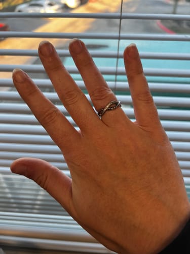 Customer photo review of Isadora Ring