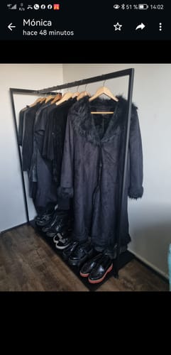 Customer photo review of Perchero 120 BLACK