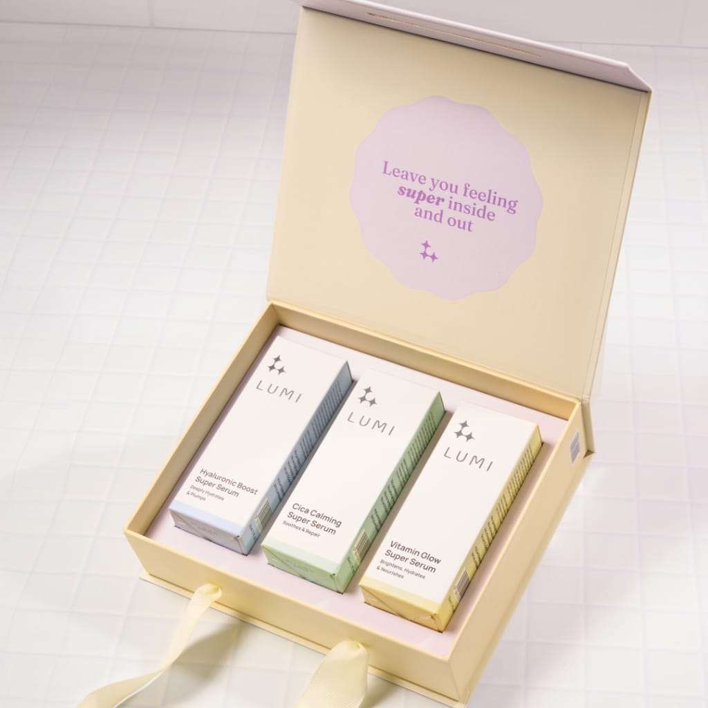 Customer photo review of Super Serum Trio