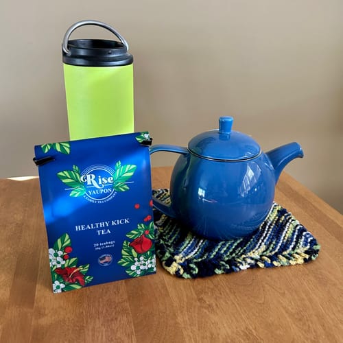 Customer photo review of Healthy Kick, Strawberry Zen, Classic Tea Pack