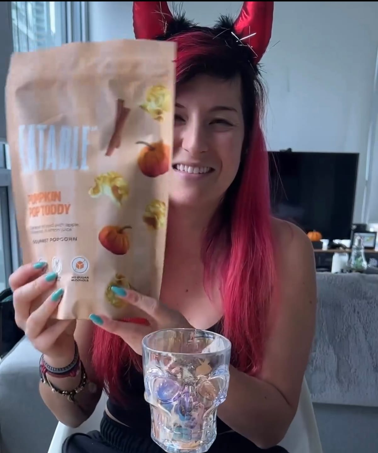 Customer photo review of Pumpkin Pop Toddy - Caramel Popcorn