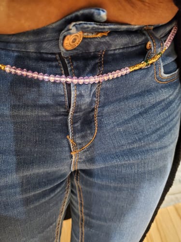 Customer photo review of *New-In* Nairobi African Waist Bead- Select 5 for 50% off at checkout