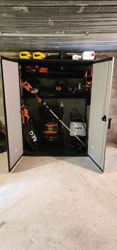 Customer photo review of High Store Plus Shed