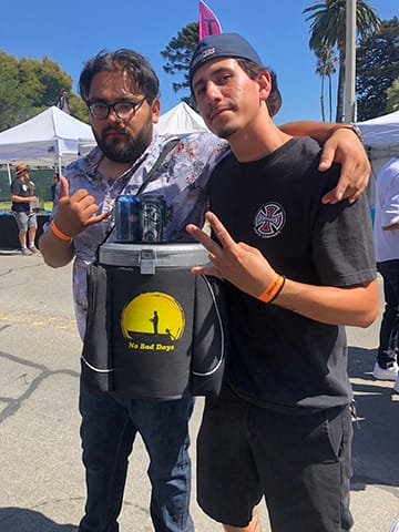 Customer photo review of 32 Can Cooler & Seat