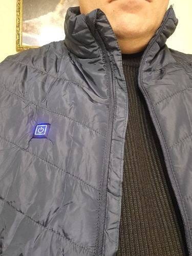 Customer photo review of Veste Chauffante Confort sans Manches (+Batterie Offerte)