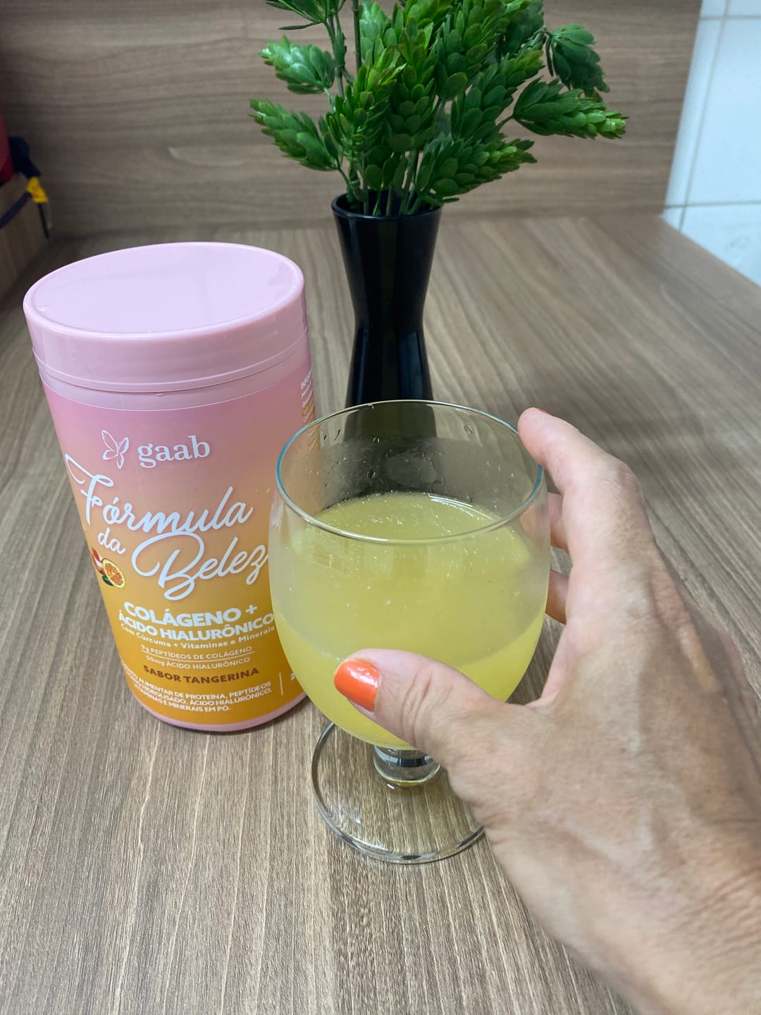 Customer photo review of Fórmula da Beleza