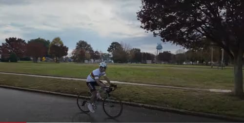 Customer photo review of Bianchi Eagle Retro Short Sleeve Cycling Kit