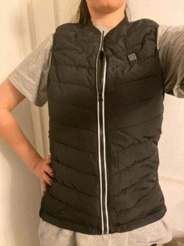 Customer photo review of Veste Chauffante Confort sans Manches (+Batterie Offerte)