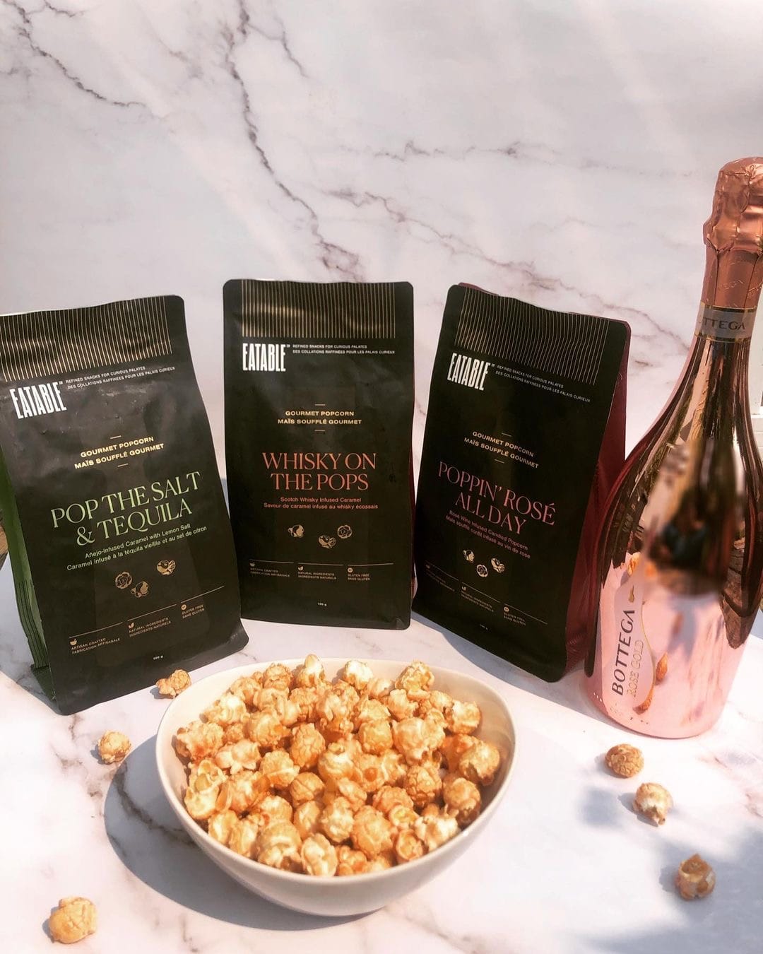 Customer photo review of Pop the Salt & Tequila (4.4oz)  - Añejo Infused Caramel Popcorn