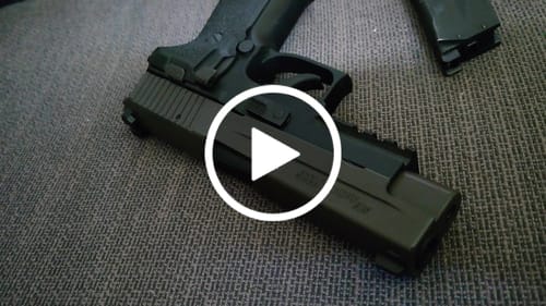 Customer video review of SIG Sauer P226 MK25 GBB Pistol (by VFC)