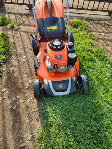 Customer photo review of Corta Cesped 5.5HP Autopropulsada a Motor van Beek CSvB170 - PRE VENTA