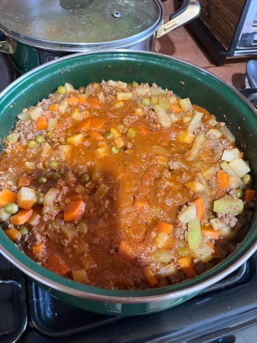 Reseña con foto de un cliente sobre Carne Molida 90/10