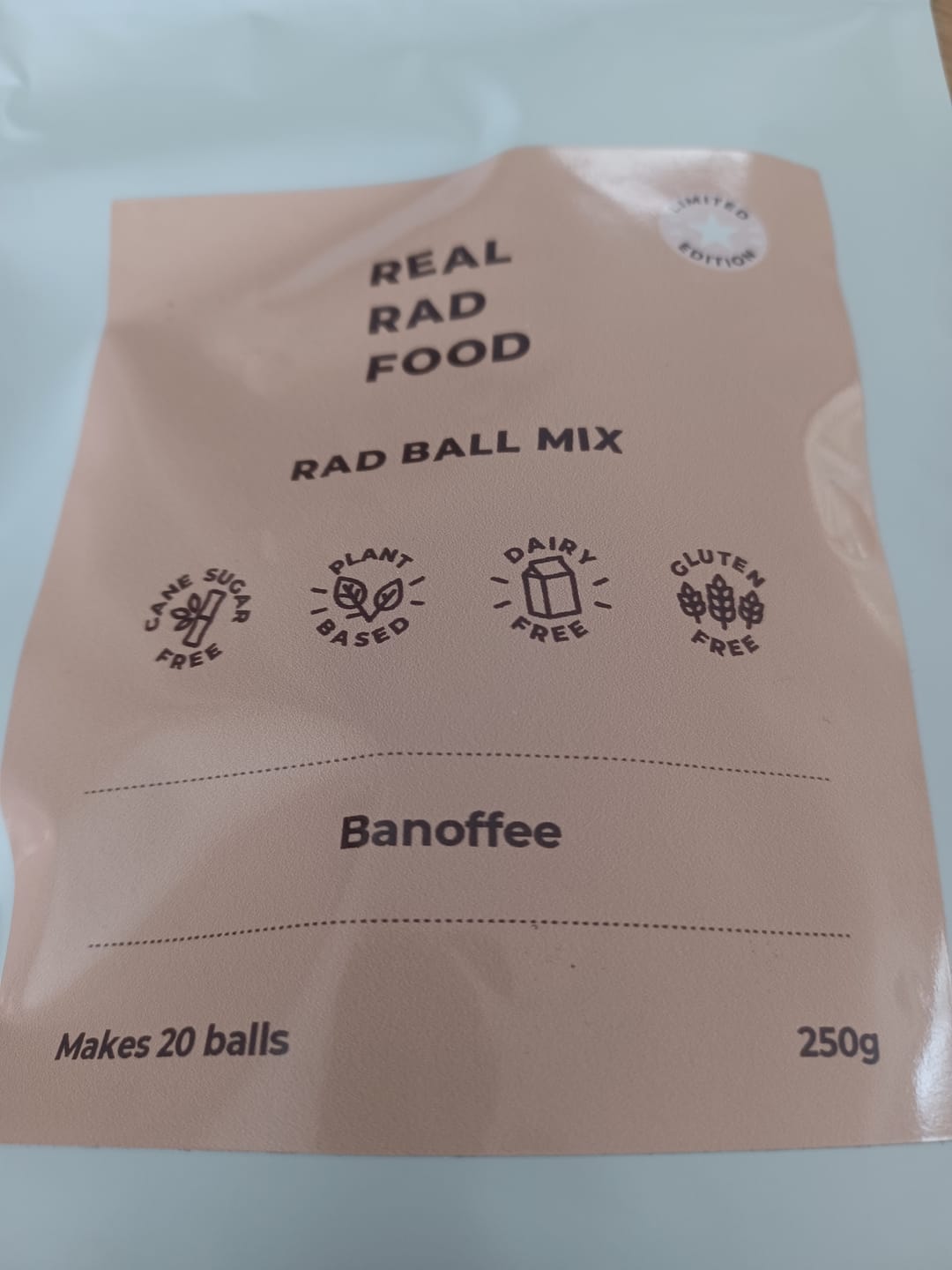 Customer photo review of Banoffee Rad Ball Mix *LIMIT TWO PER PERSON*