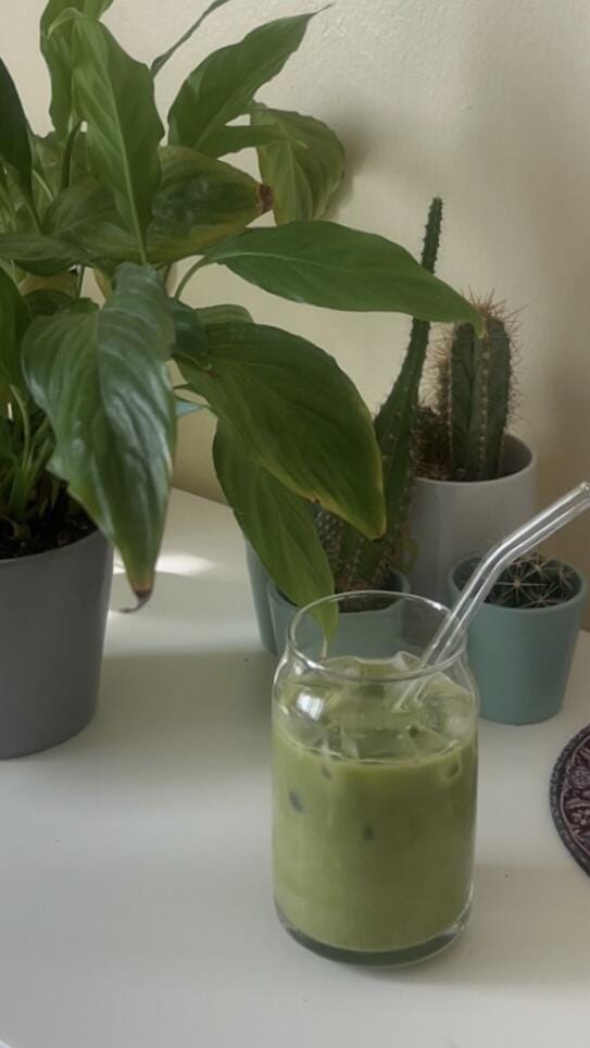 Customer photo review of Barista Premium Matcha - Omi