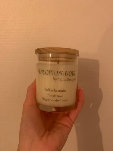 Customer photo review of Bougie Pur Opium Noir