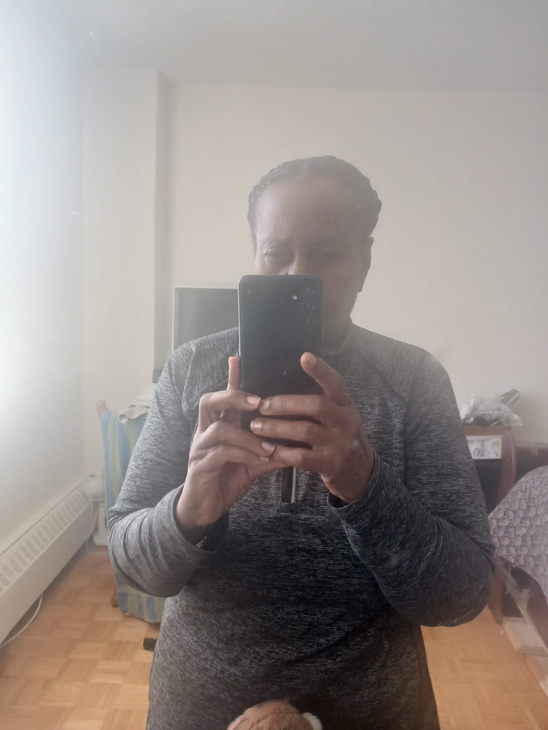 Customer photo review of Hibiscus and Chebe Moisturizing Styler