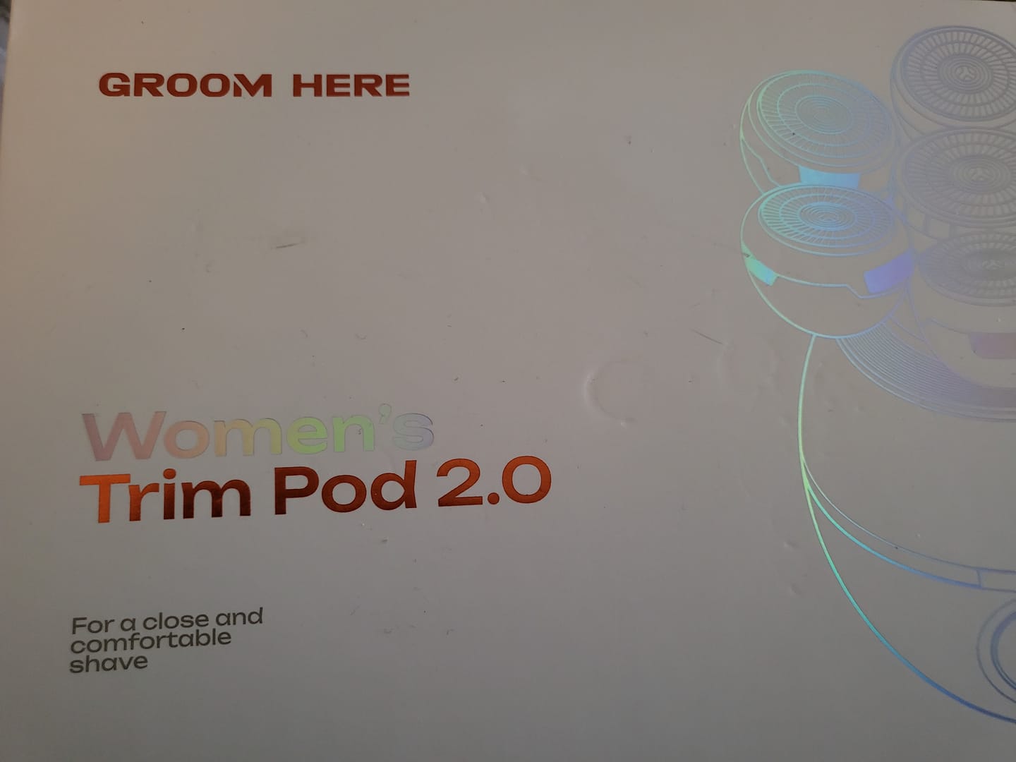 Customer photo review of Trim Pod 2.0 Women Shaver