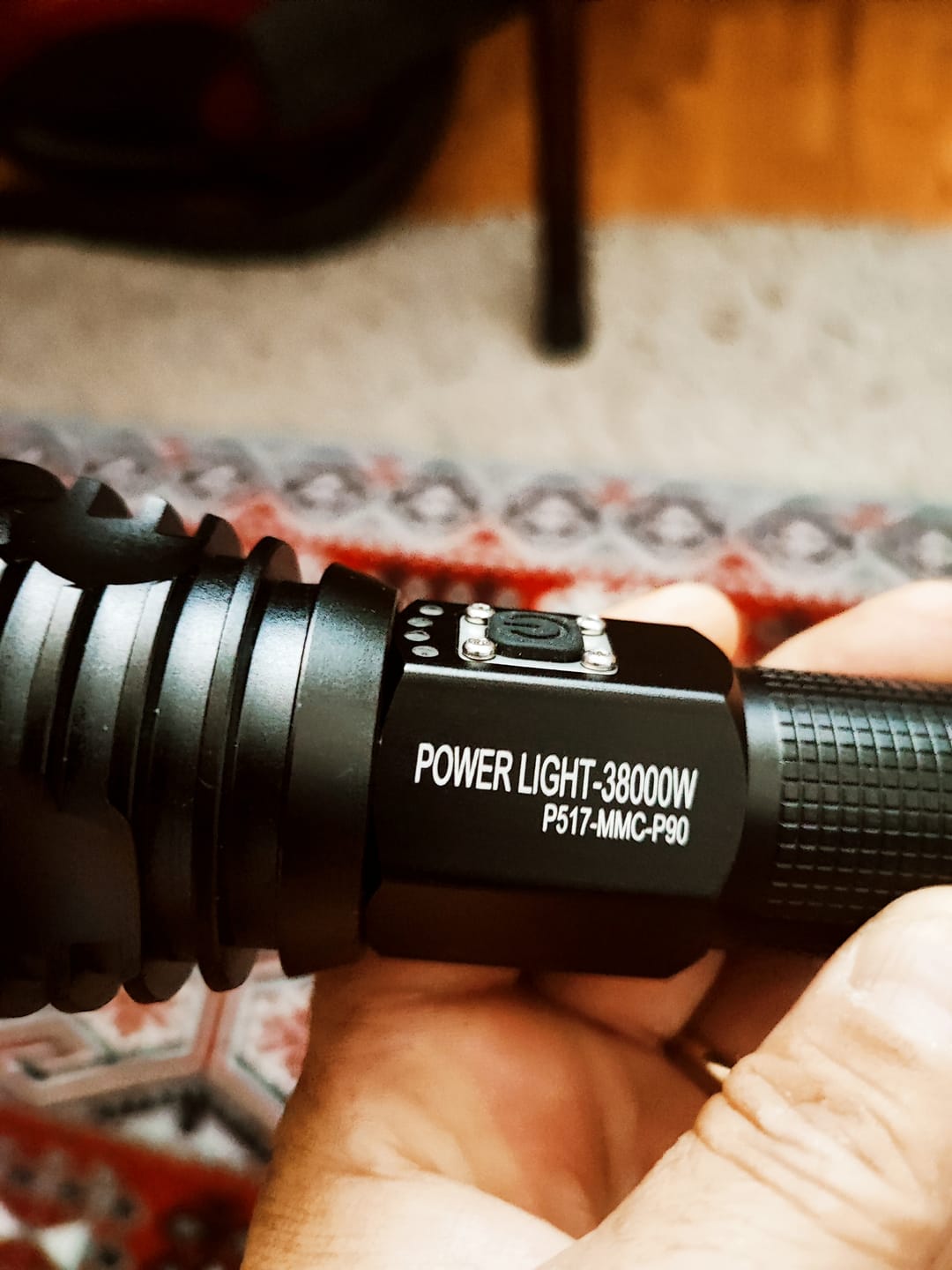 Customer photo review of Lanterna Profesionala, Puternica cu LED CREE P90