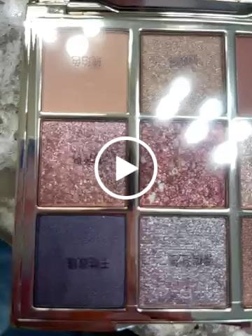 Customer video review of CATKIN Seasonal Matte Shimmer Eyeshadow Palette C08