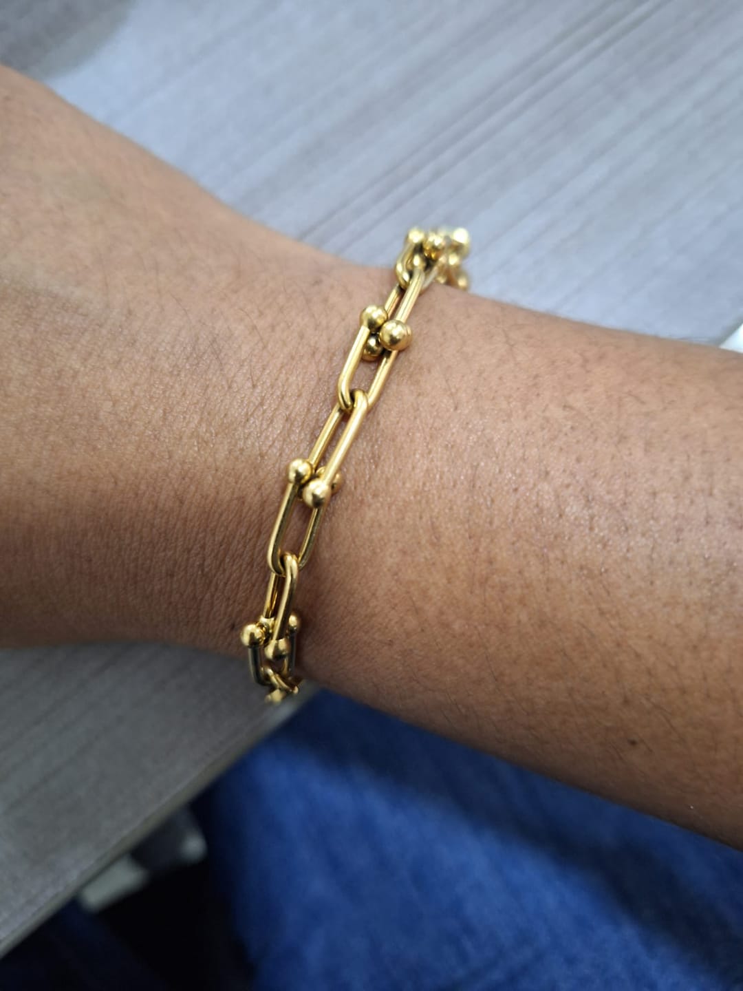 Customer photo review of Pulsera Tifany