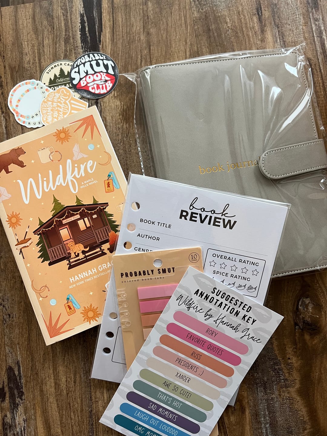 Customer photo review of romance reader book club