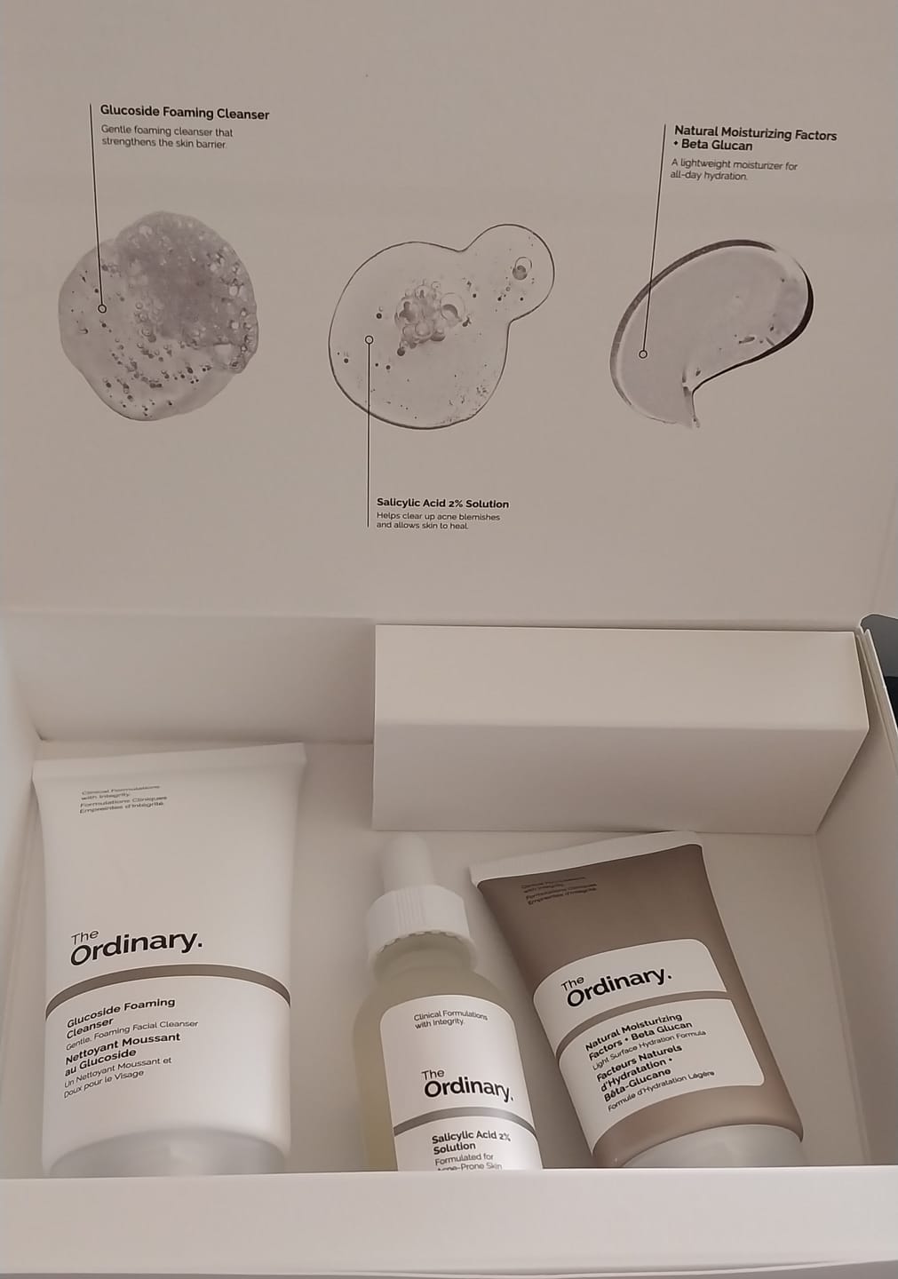 Customer photo review of The Acne Set