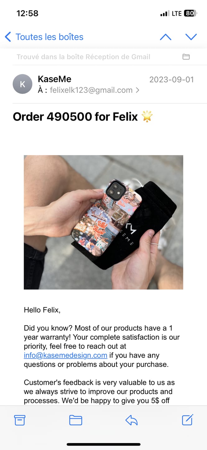 Customer photo review of Shadows