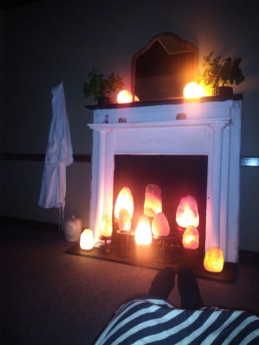 Customer photo review of Original Himalayan Salt Lamp (XL)