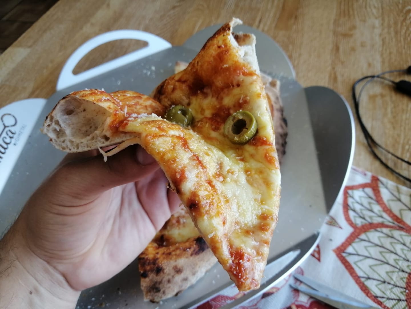 Customer photo review of Raspador de masas Plastico 12cm x 9,4 cm